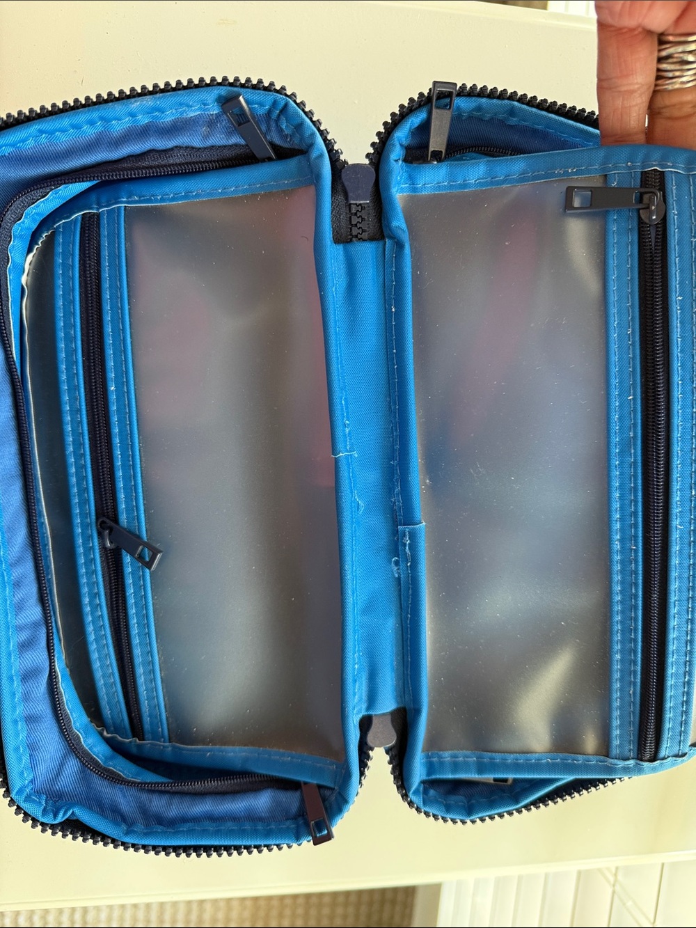 Cincha Bright Blue Toiletry Bag - Picture 3 of 6